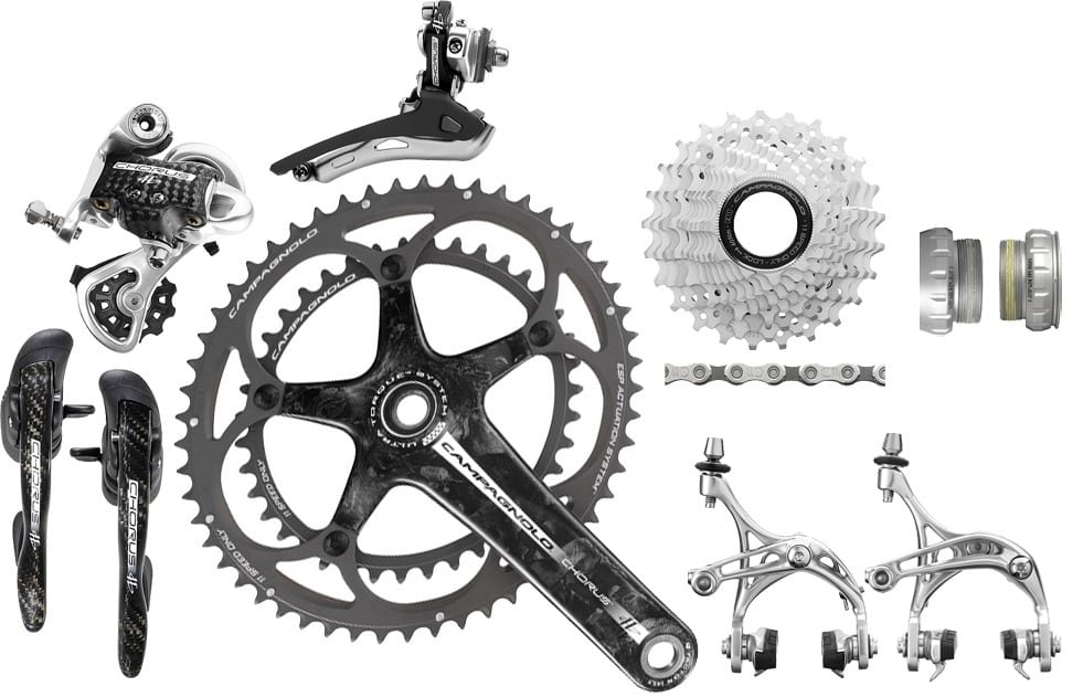 Learn the groupset bike Campagnolo-6