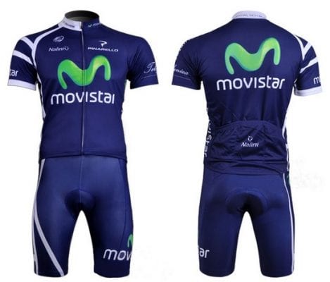 Bộ quần áo xe đạp Movistar