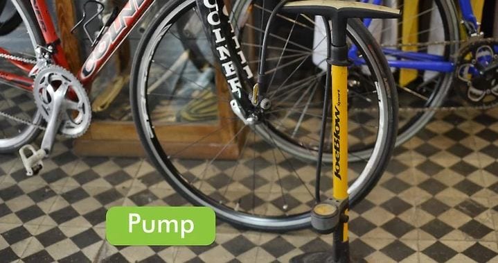 The most standard bicycle tire pump guide -9