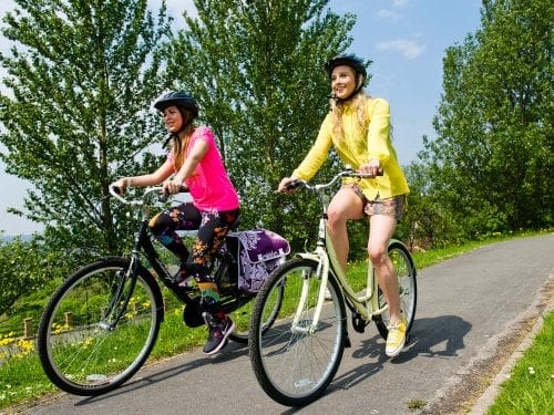 Improvement of heel pain symptoms in women wearing high heels by cycling-4